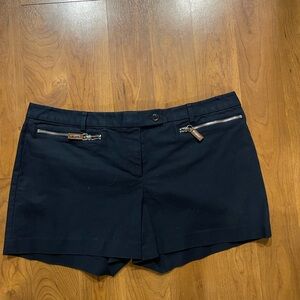 Michael Kors Navy Blue Cargo Shorts